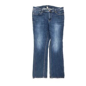 Seven7 Bootcut Women's size 16 Dark Wash Blue Denim jeans